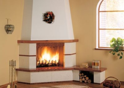 chimeneas estilo clasico